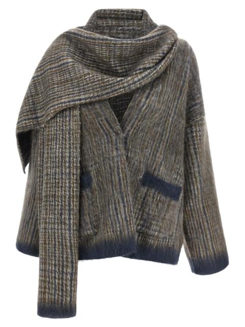 Brunello Cucinelli Brunello Cucinelli Women Cardigan With Scarf