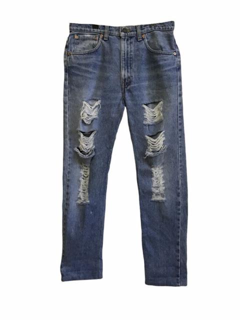 Levi's Vintage Levi’s Lot 505 Straight Leg Distressed Jeans