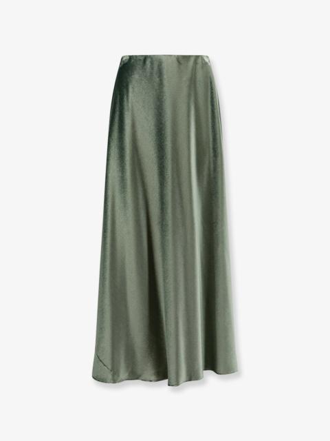 Other Designers Alberta Ferretti Velvet Midi Skirt