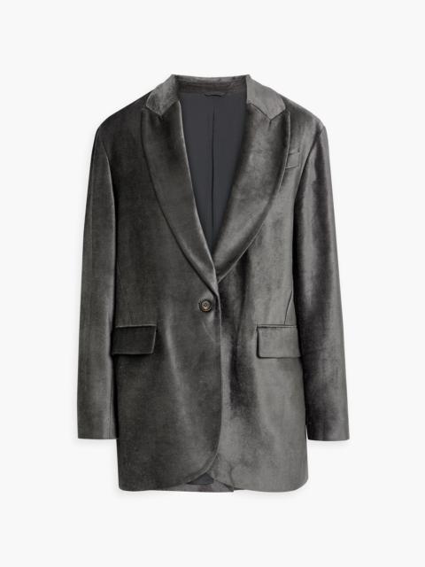 Brunello Cucinelli Velvet blazer