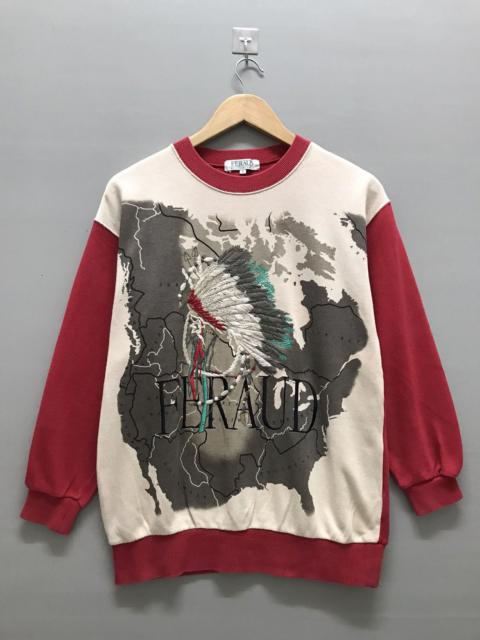 Other Designers Vintage Louis Feraud Apache Geronimo Sweatshirt