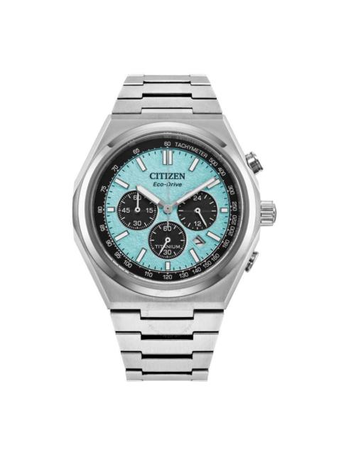 Citizen - Citizen Zenshin Chrono Blue Dial Ladies Watch CA4610-85M