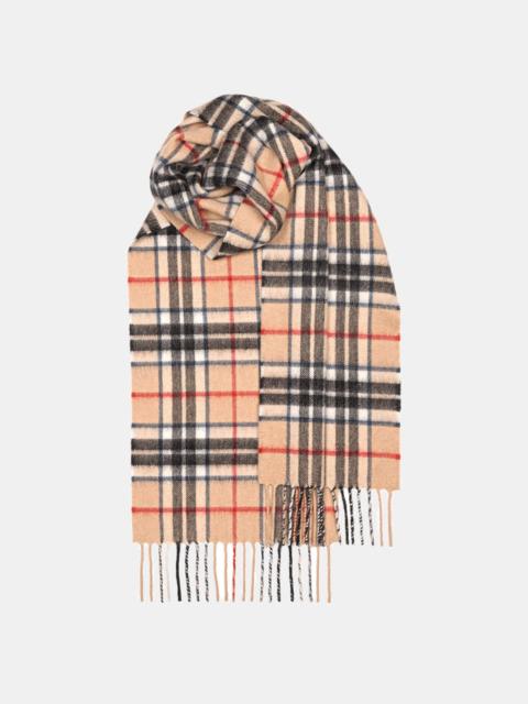 GLOVERALL Unisex Cashmere Scarf Camel Thomson