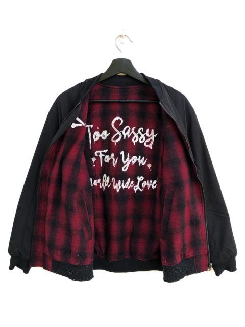 Other Designers Japanese Brand - Japanese Brand Eternal Glory Reversible Nylon Wool Jacket