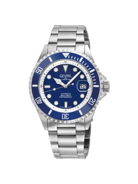 Other Designers Gevril Wall street Automatic Black Dial Men's Watch 41851A