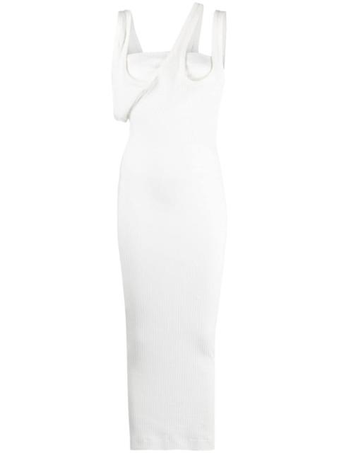 THE ATTICO The Attico Women Ribbed Jersey Midi Dress - Runway