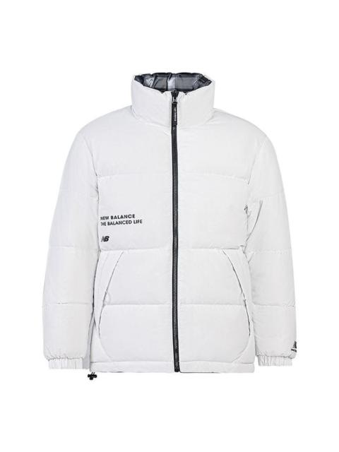 New Balance New Balance Windproof Down Jacket 'White' 5PC44273-IV