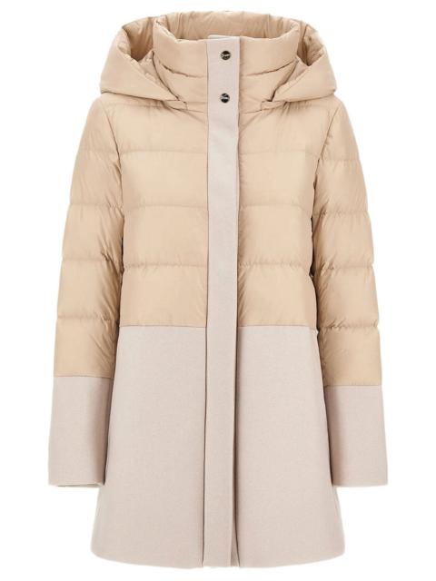 Herno Herno Women Piumino A-Shape Con Pannelli