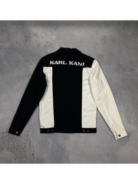 Other Designers Karl Kani - Karl Kani denim jacket black and white