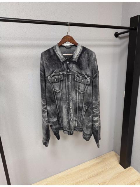 BALENCIAGA Balenciaga 3d printed jacket