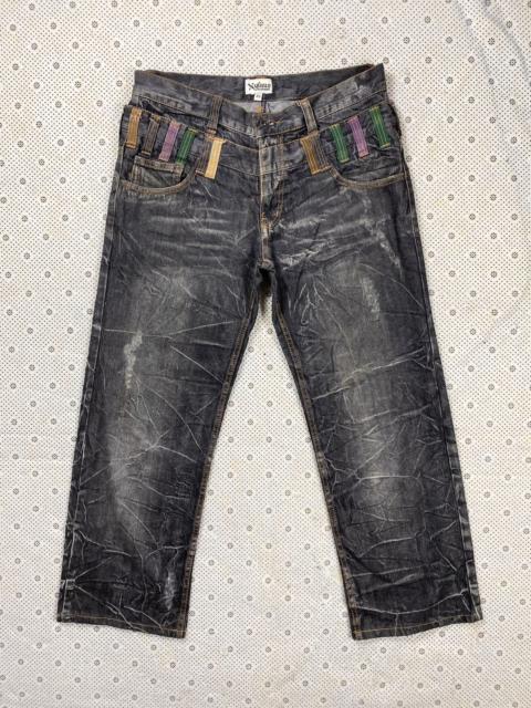 Hysteric Glamour Double Waist Angkle Denim By Nylaus