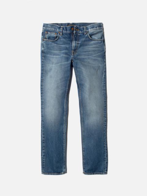 Nudie Jeans Gritty Jackson Blue Traces