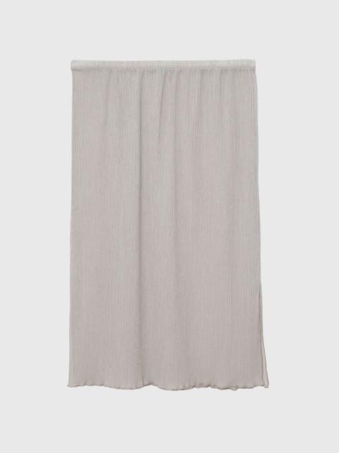 BASERANGE Sti Slip Skirt
                  - Pleated Cotton Silk