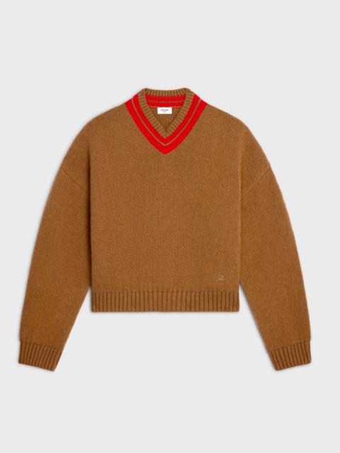 CELINE v-neck sweater IN cashmere
