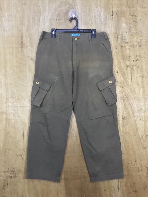 Other Designers Distressed Denim - Respect Thermal Detonator Distressed Cargo Pant Multipocket