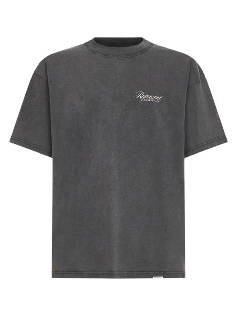 REPRESENT Vintage grey Represent Owners Club Script T-shirt