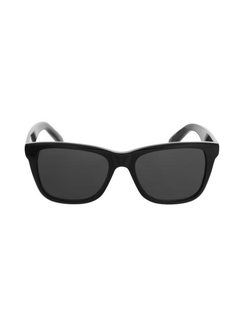 BALENCIAGA Men's Soho Square Af Sunglasses  in Black