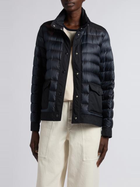 Moncler Moncler Origan Down Puffer Jacket in Dark Navy Blue at Nordstrom