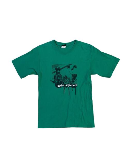 Other Designers Band Tees × Vintage - Vintage STRIKE ANYWHERE American Punk Rock Band Shirt