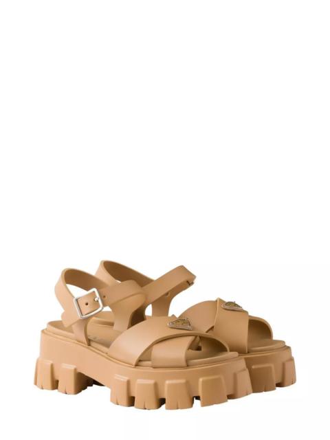 Prada Women's Monolith Rubber Sandals