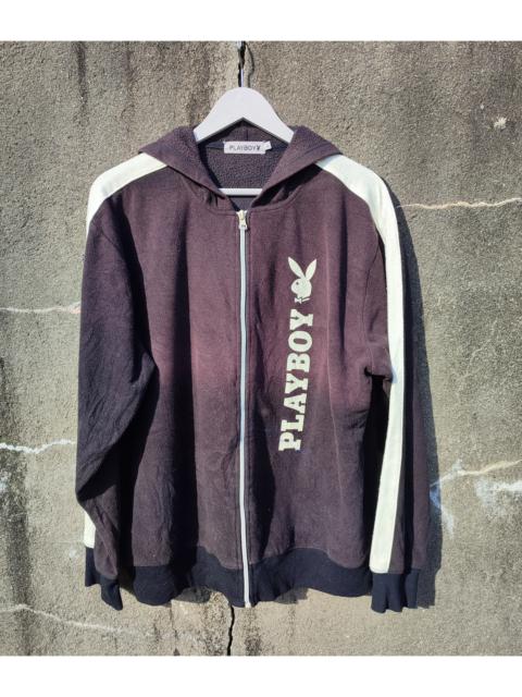 Other Designers Vintage - Vintage Sun Faded Playboy Big Spellout Light Jacket
