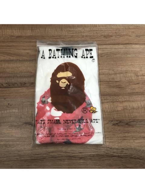 A BATHING APE® Rare A Bathing Ape Tomato Head Ape Shirt Camo 2003