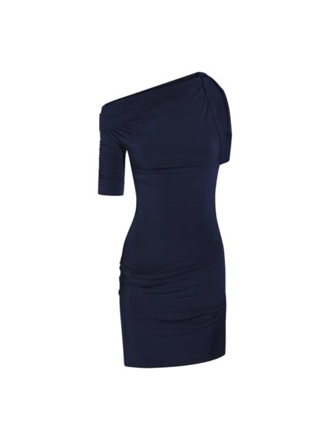 JACQUEMUS La Mini Robe Drapeado