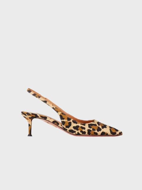 AQUAZZURA Slingback New Purist Natural