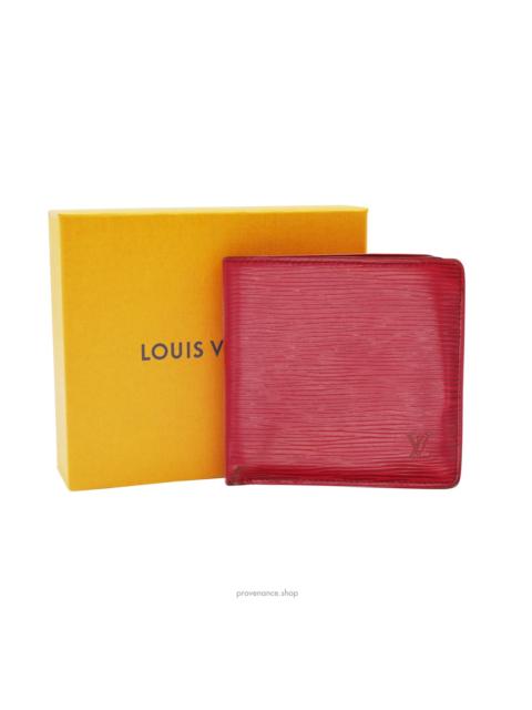 Louis Vuitton Louis Vuitton Marco Wallet - Red Epi Leather