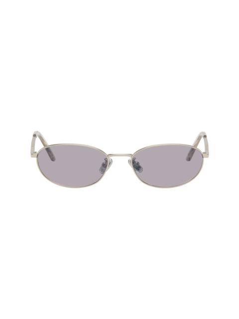 RETROSUPERFUTURE Silver Uovo Sunglasses