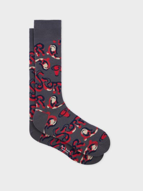 Paul Smith Grey Waltzer Socks