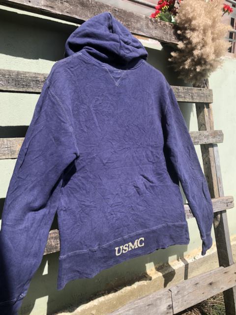 Other Designers Vintage - Vintage Barns x USMC Hoodie Made in Japan