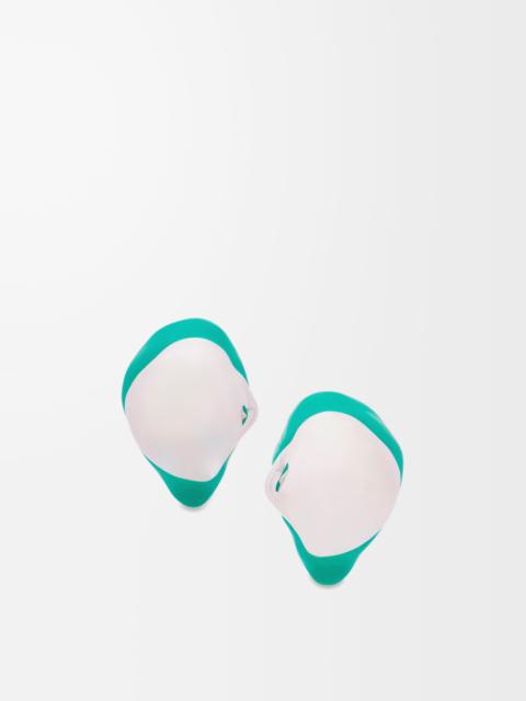 Loewe Foam Drip earrings in sterling silver and enamel
