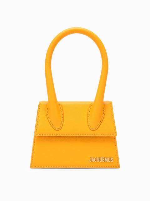 Jacquemus Le Chiquito Moini Orange Leather Bag Women