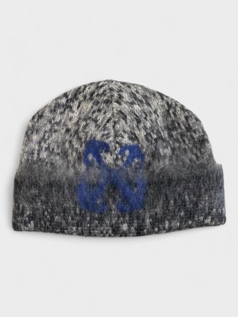 Off-white Mohair-Blend Beanie