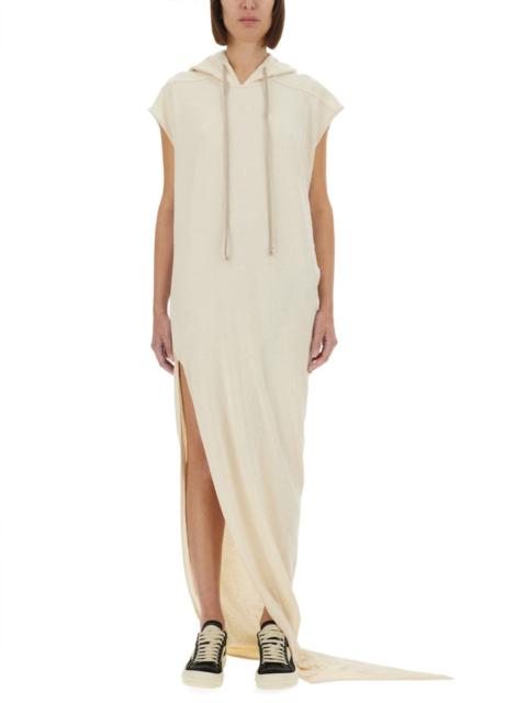 Rick Owens DRKSHDW Rick Owens Drkshdw Women Long Dress With Hood