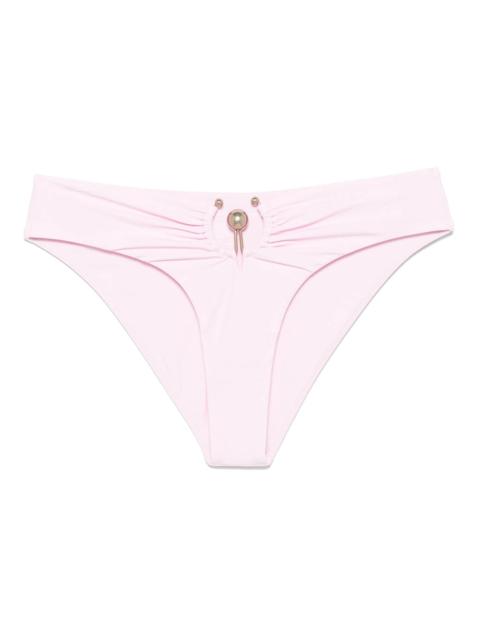 CHRISTOPHER ESBER Ruched Orbit bikini bottom