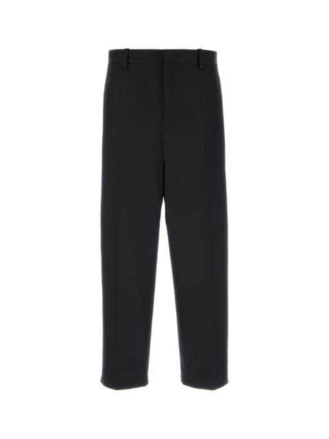 Jil Sander Jil Sander Men Midnight Blue Cotton Pant