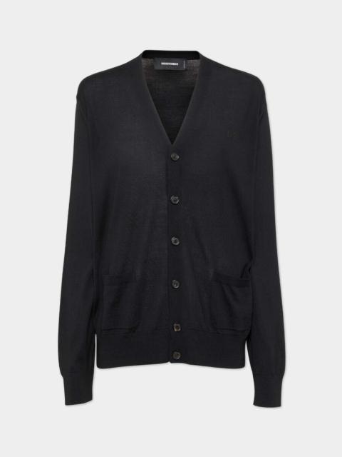 DSQUARED2 KNIT D2 CARDIGAN