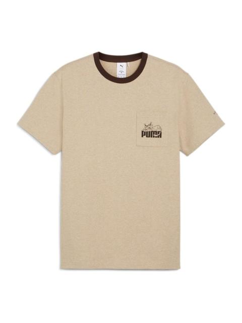 PUMA PUMA x Noah Pocket T-shirt 'Khaki' 623866-90
