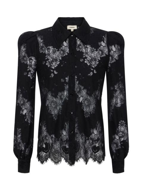 L'AGENCE Jenica Lace Blouse