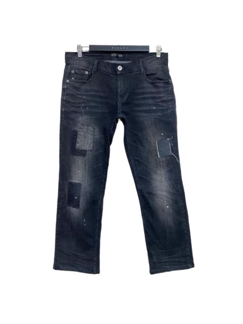 Other Designers In The Attic × Japanese Brand - IN THE ATTIC Denim Painter Jeans Cropped