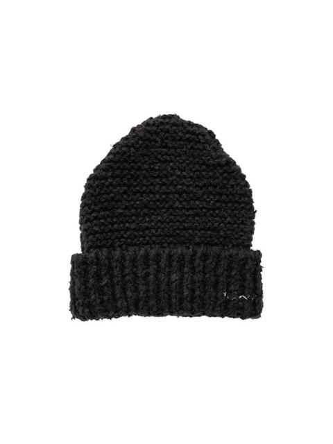 visvim KNIT CAP (MAWATA) W BLACK