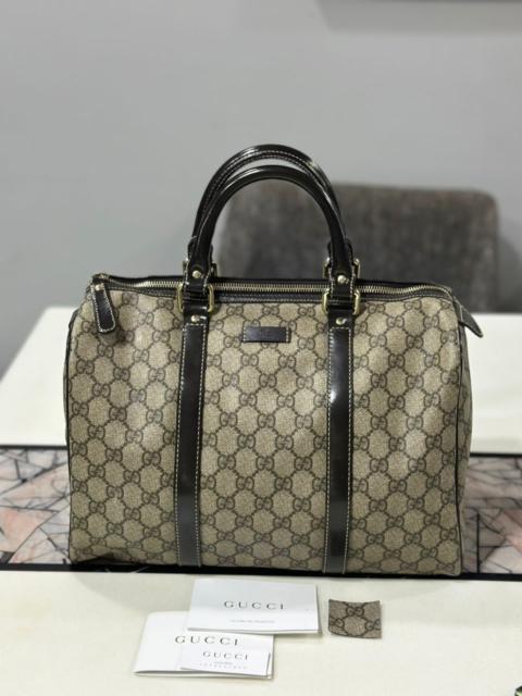 GUCCI Authentic Gucci GG Monogram Supreme Boston Bag
