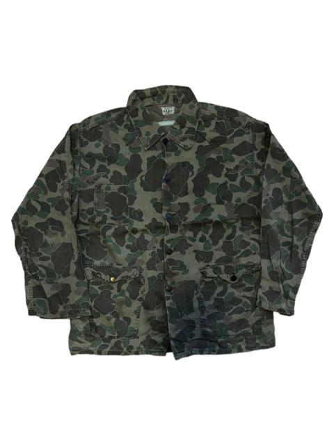 Other Designers VERY RARE VINTAGE JACKET FROGSKIN DUCK CAMO METAL BUTTON