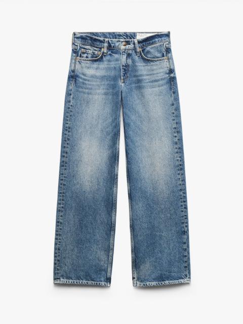 rag & bone Saige Relaxed Straight Jeans
Lightweight Rigid in Echo