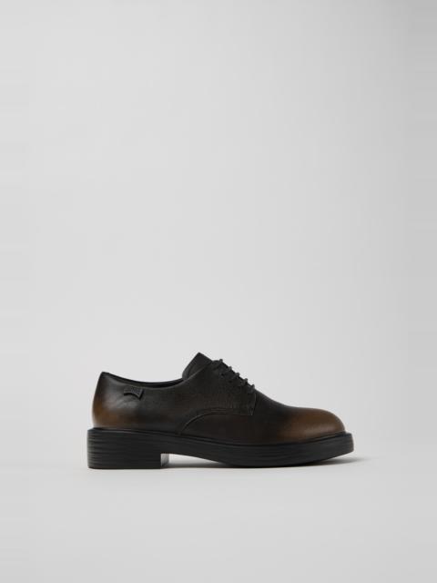 CAMPERLAB Black Leather Shoes for Women.