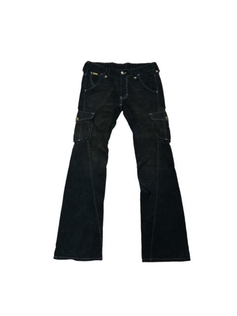 Other Designers Lee - Lee rider corduroy cargo pants flared multipocket