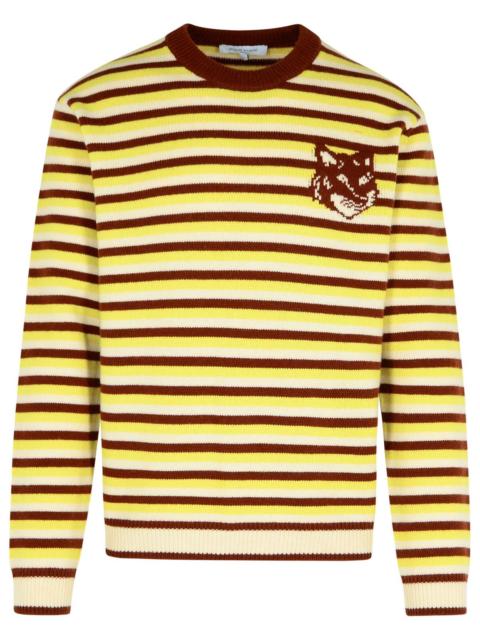 Maison Kitsuné Maison Kitsuné Multi Wool Sweater