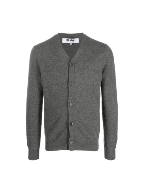 Comme Des Garçons Comme Des Garcons x The Artist Invader Wool Cardigan, Size Large